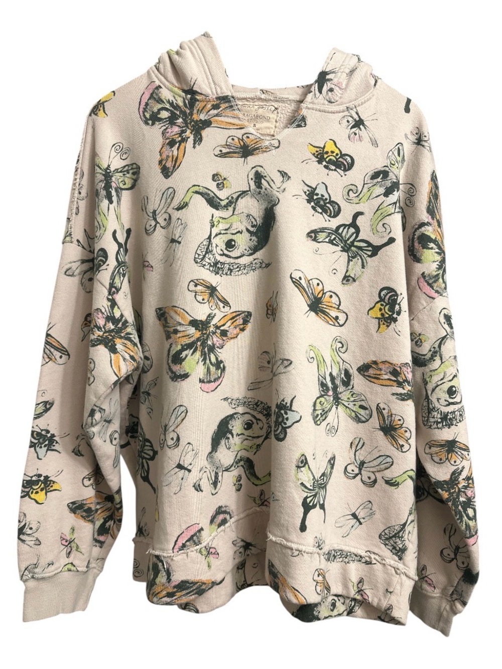 Ragabond Free People Swan Gossip Hoodie NWT Size S - Picture 4 of 6